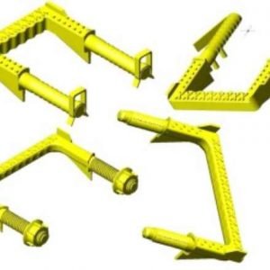 Plastic Coated Manhole Chamber Step Irons
